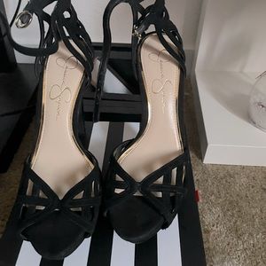 Jessica Simpson cut out heels